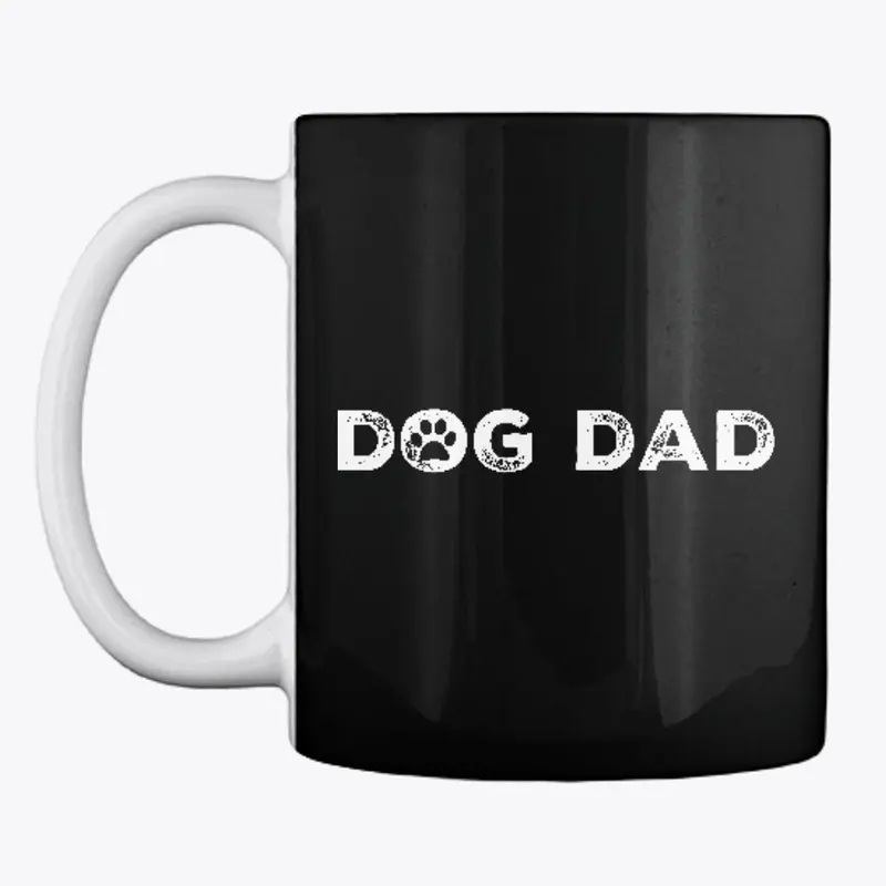 Dog Dad Paw Print